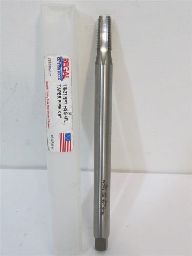 Regal Cutting Tools 015905AS, 1/8&#034;-27 x 6&#034; NPT HSG, Extension Taper Pipe Tap