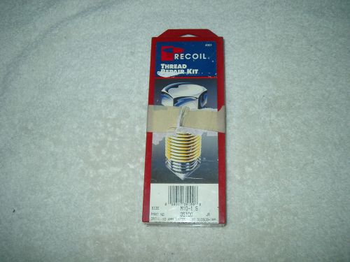 Recoil (helicoil type) tread repair kit size m10-1.5 part # 35100 for sale
