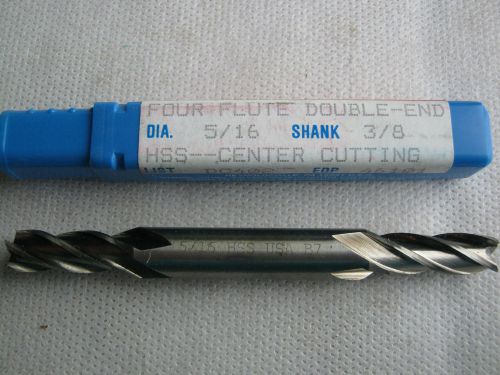 Dbl end mill 5/16&#034; hss for sale