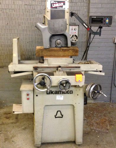 Okamoto 6-12/14 linear surface grinder with fagor control v21 (7898) for sale