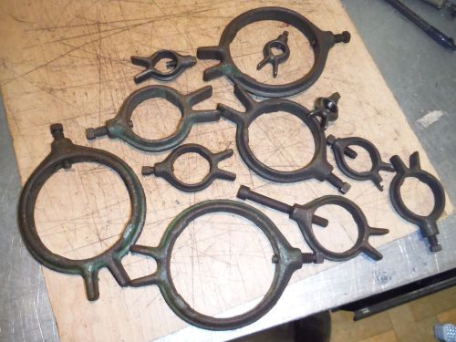 Vintage brown and sharpe and other grinding dogs dawgs machinist tooling for sale