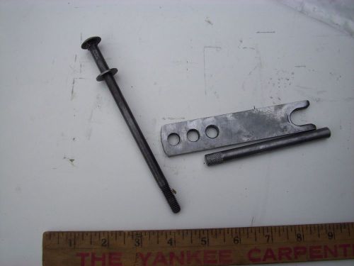 Miscellaneous steel parts from vintage 12&#034; sears craftsman metal lathe 101.07403 for sale