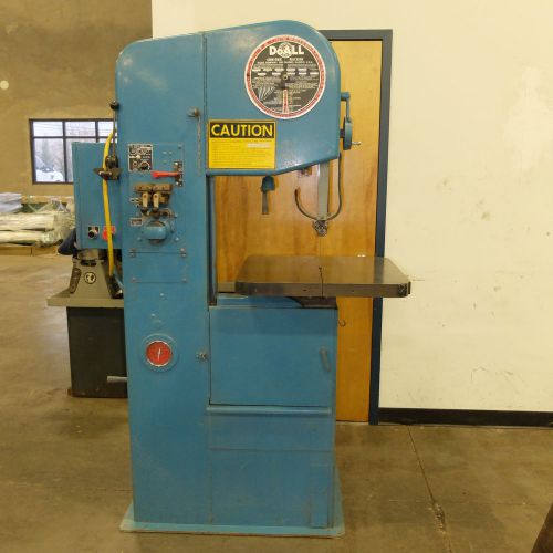 16” Doall Vertical Band saw, Model 1612-0,  Extra Height