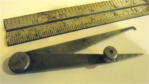 Firm Joint Hermaphrodite Divider Compass Caliper Tool  4 1/2&#034;  Measuement tool