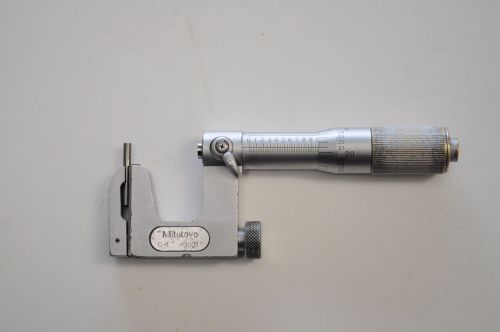 MITUTOYO 117-107 Multi-Anvil Mechanical Micrometer 0-1&#034; Outside .0001