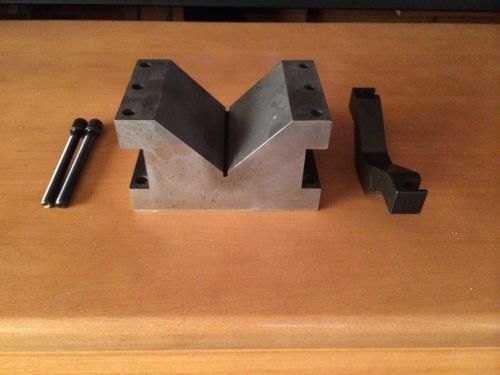 Starrett no. 578 v block clamp metal work millwright machinist tool for sale