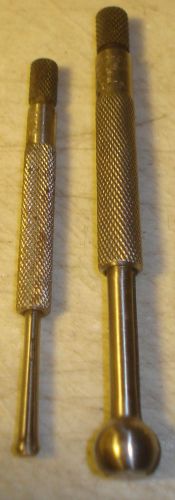 2 STARRETT NO. 829A AND 829D SMALL HOLE GAGES .125-.200 and .400-.500 IN RANGE
