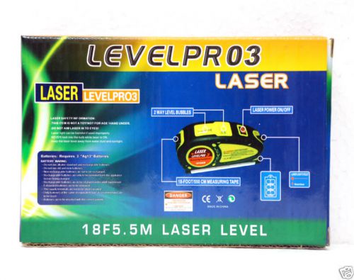 1 LV-05 Laser Level Beam &amp; 2 way Bubble &amp; 5.5m Ruler