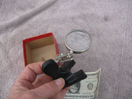 small magnification glass with base inspection   tool machinist toolmaker tools