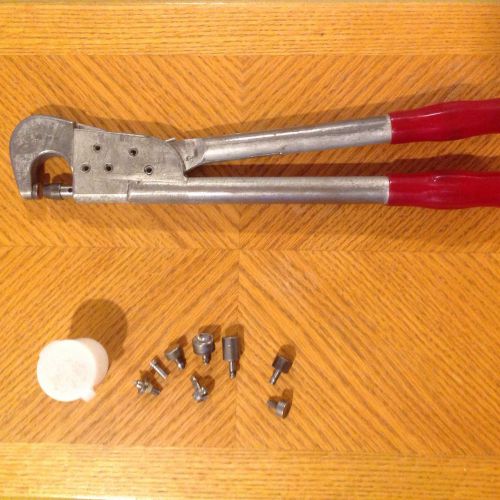 Hand rivet squeezer usa made aircraft aviation tools with rivet sets for sale