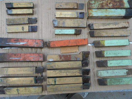 lot (28) FIRTHITE machinist lathe holders boring tools tooling carbide inserts