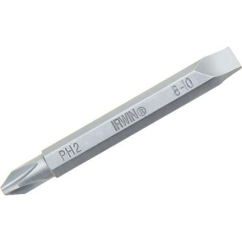 Irwin 3533012c 2-piece double end screwdriver bit set-2pc 3-1/2&#034; dble end bit for sale