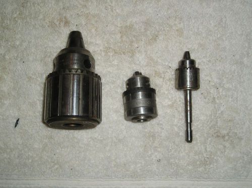 Jacobs drill chuck lot #6A No.0 other lot of 3
