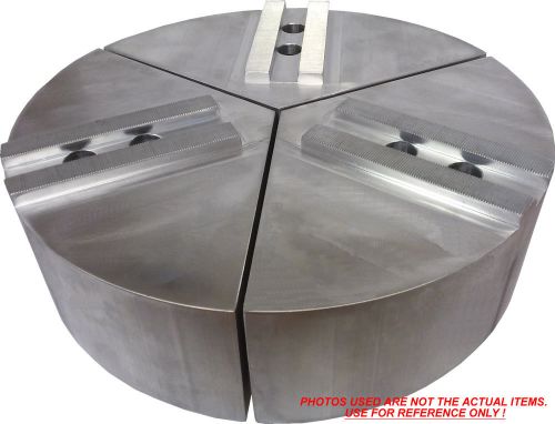 Aluminum round jaws 0.709 groove, 15in dia, 4.00in ht, serr:1.5mmx60-b12 chucks for sale