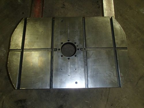 37.5&#034; x 21.75&#034; x 3.25&#034; Steel Welding T-Slotted Table Cast iron Layout Plate