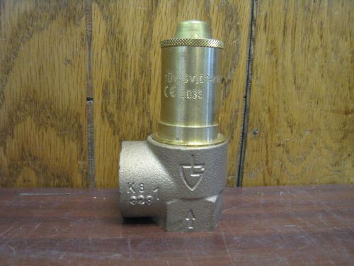 New goetze tuv-sv.01-293.16.f.0.36.6 1&#034; npt bronze safety valve free shipping for sale