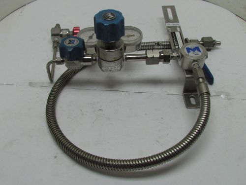 Mmnf-0998-sa single stage/station manifold 500-c3h8/n2 ss high purity regulator for sale
