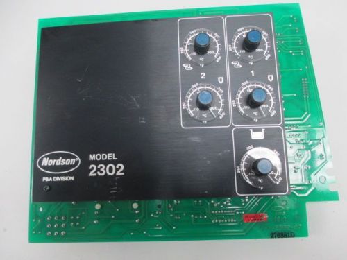 NORDSON PA-2302-07 PC MODEL 2302 BOARD FOR HOT MELT APPLICATOR D241369