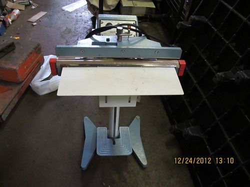18&#034; impulse foot sealer with bags american international electric for sale