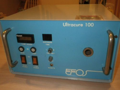 USED EFOS  ULTRACURE 100 WITH LIQUID GUIDE