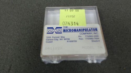 Micromanipulator co inc - 7a - pin, prober for sale
