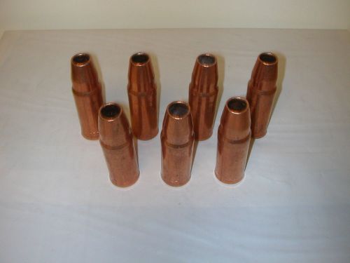 7 Tweco Nozzles EL 24-50 1/2&#034; Bore Eliminator Style Gun #1260-1607 Mig NOS