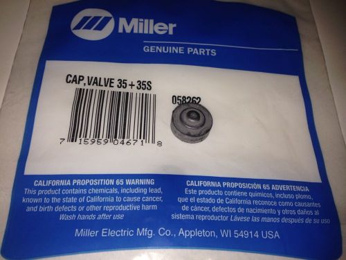 Miller electric welder spoolgun spool gun gas valve cap 058262 30a xr fix leak for sale