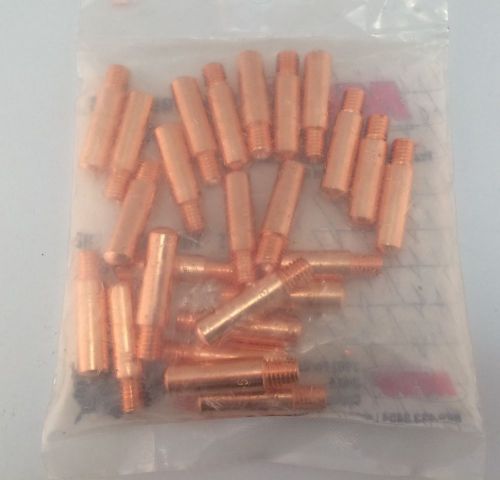 Pack of 25 MasterWeld TWECO Style 16 Series Welding Contact Tips .035&#034; MW 16S-35