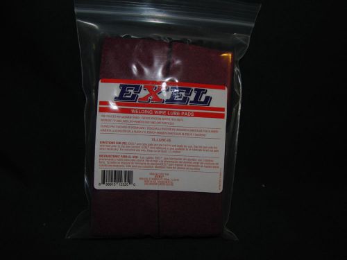 EXEL WELDING WIRE LUBE PADS PRE-TREATED 25 PACK WITH CLIP XL-LUBE-25 NIP 1