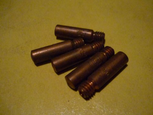 Lot of 5 TWECO 11-23 CONTACT TIPS 6mm