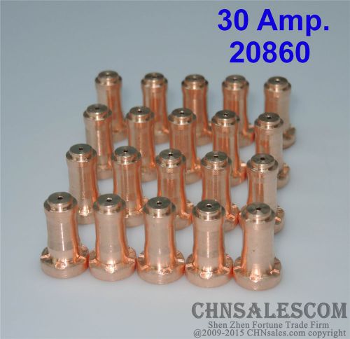 20 pcs pt-31 xt tip nozzles plasma cutter cutting torch 30 amp. no.20860 for sale