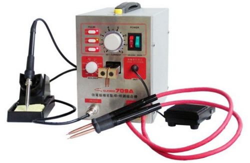 GOOD 709A 2 in 1 Pulse Spot Welder Welding Machine Battery Charger pen iron 220v