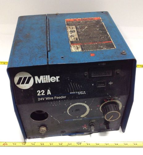 Miller 24v wire feeder 22a for sale