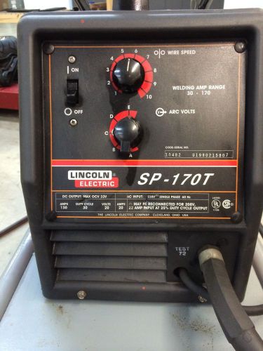 Lincoln SP170t Mig Welder And Cart