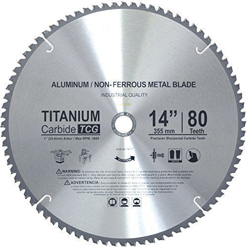 NEW Concord Blades ACB1400T80-P CBA113 TCT Non-Ferrous Metal Cutting Saw Blade