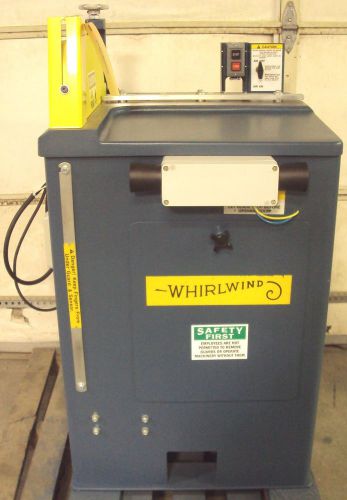 Whirlwind 212L, Refurbed 2014, 18&#034; Cut off, Upcut Saw, 4&#034;x10&#034; Cap, Palm Buttons