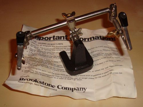 Vintage HOLDING JIG WITH CLAMPS Woodworking Photo Brookstone Company