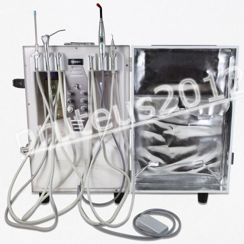 Portable dental unit with compressor+ woodpecker ultrasonic scaler+ curing light for sale