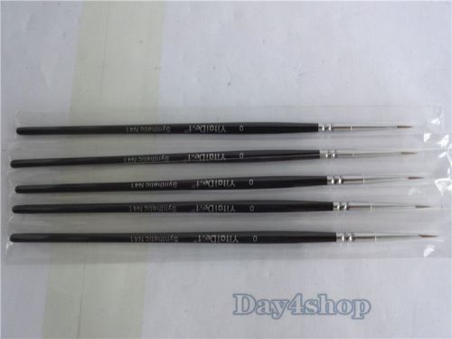 New 5pcs Dental Porcelain Brush Pen 0# Dental Lab Equipment