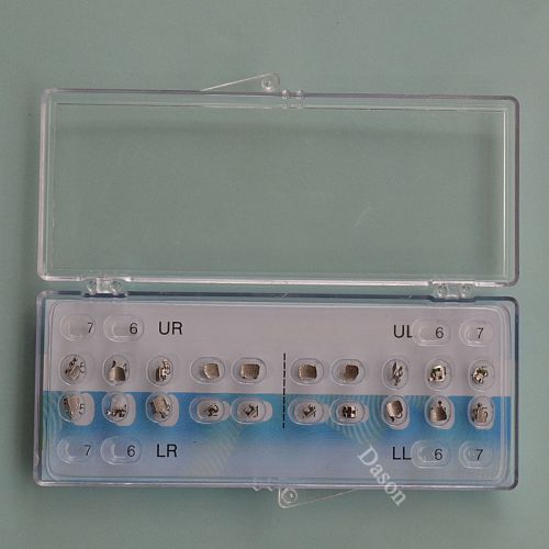Dental Standard straight wire bracket(Roth) -345 with hook 0.022&#034; 10Sets(200pcs)