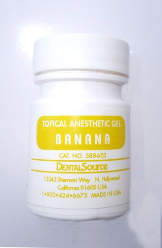 Dental topical anesthetic gel 30 gm banana for sale