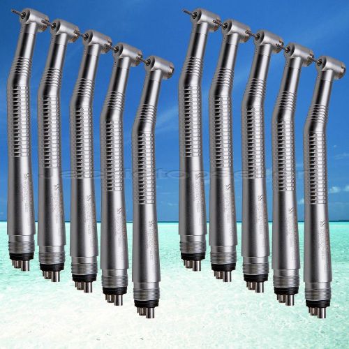 10 dental High Fast Speed Push type Handpiece 4 holes New Year Promotion