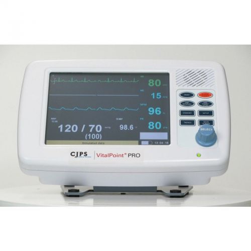 Vital point pro patient monitor by cjps medical systems *new* for sale