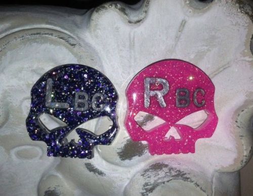 Unique Radiology X-Ray Lead Markers Custom Shimmering Skull includes Adhesive