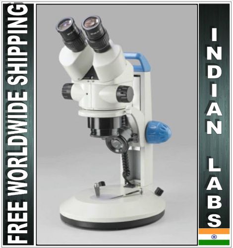 Universal binocular stereozoom microscope w var incident &amp; transmitted illum. for sale