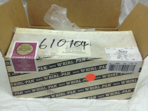 Case of 250 nasco whirl-pak filter bag b01318 7-1/2&#034; x 12&#034; for sale