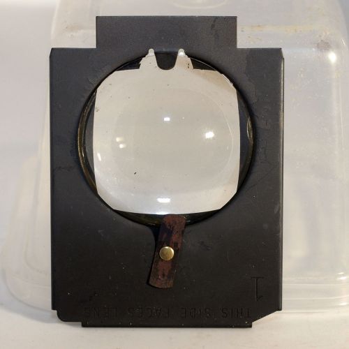 Plano-convex Condenser Glass Lens 46mm Diameter 14mm Thick  Revere 118580