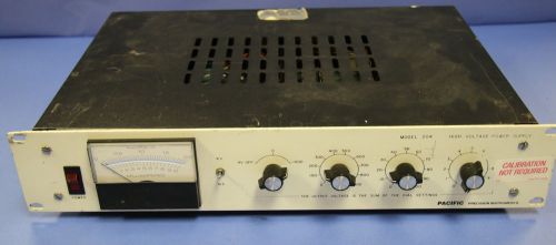 (1) Used Pacific Instruments Model 204 High Voltage Power Supply