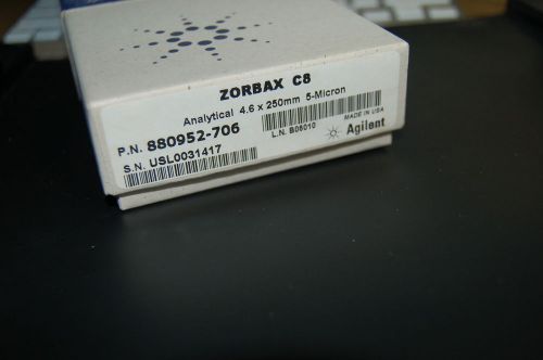 New HPLC column Agilent Zorbax C8 5 um 4.6 x 250 mm  Part No. 880952-706