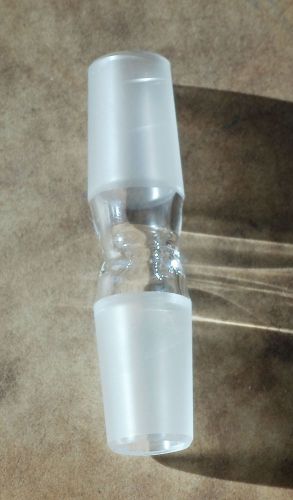 18mm Double Male Glass Joint Adapter Connection GonG Connection Conversion